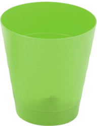 image of a green waste bin