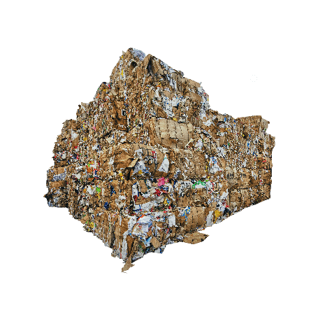 image of a big pile of stacked rubbish